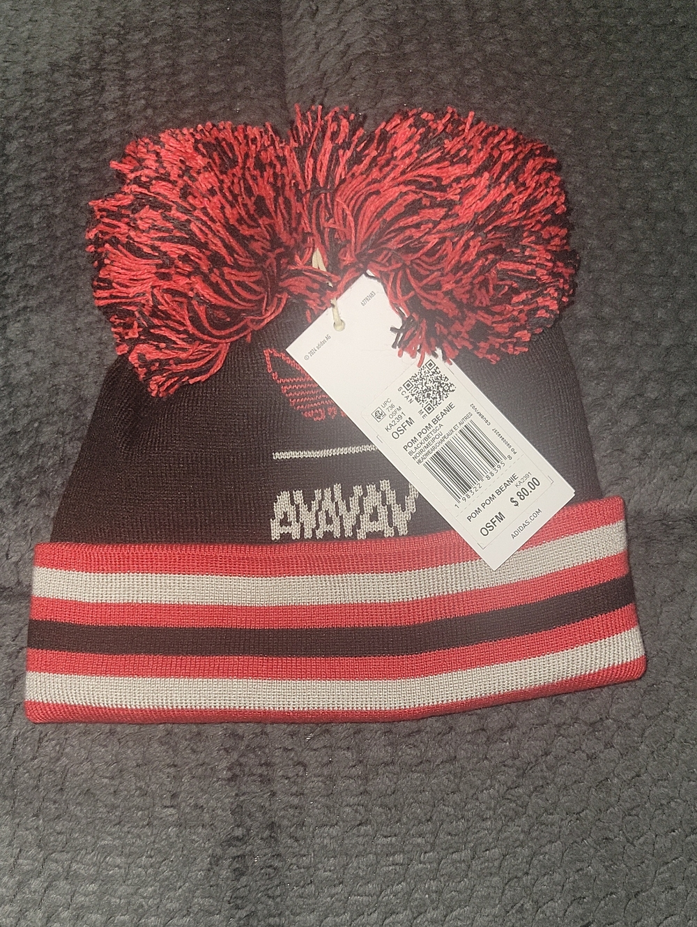 AdidasxAvavav Collab Pompom Beanie